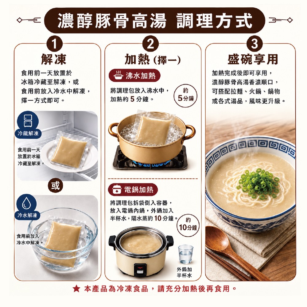 濃醇豚骨高湯