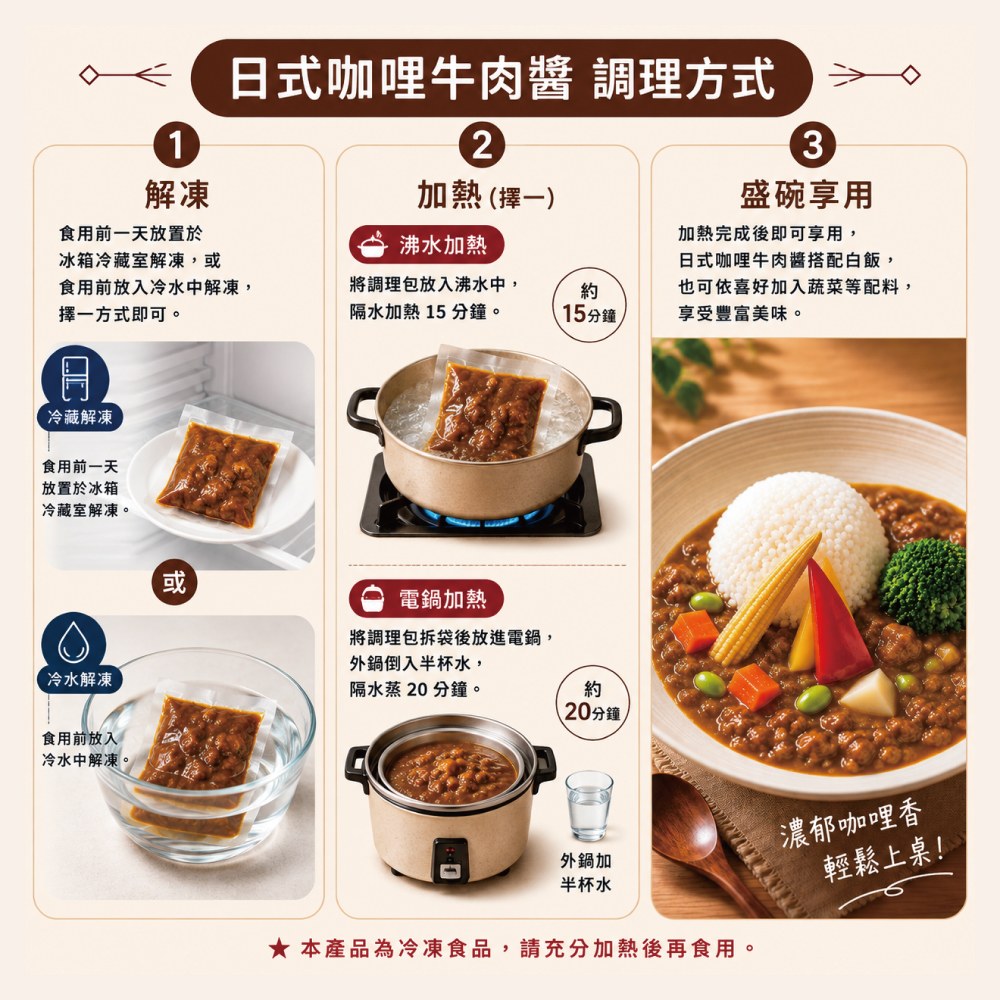 日式咖哩牛肉醬