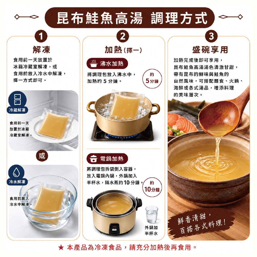 昆布鮭魚高湯