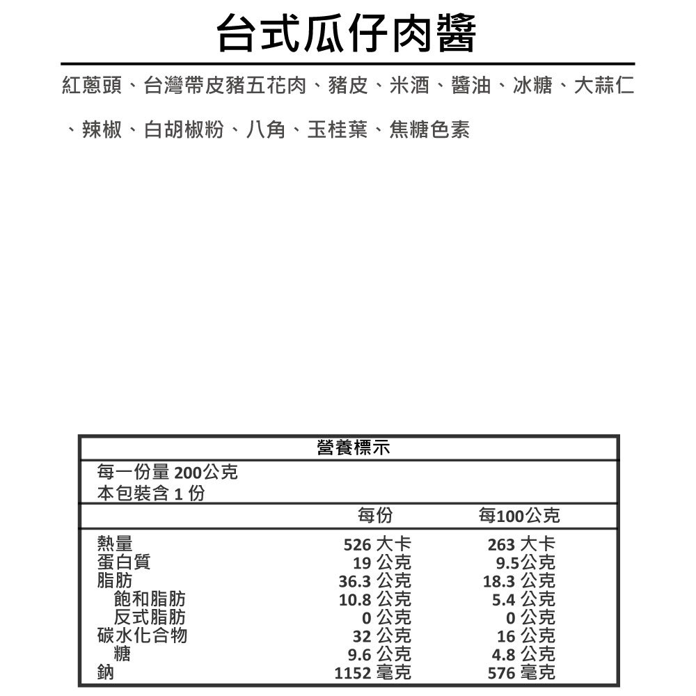 台式瓜仔肉醬