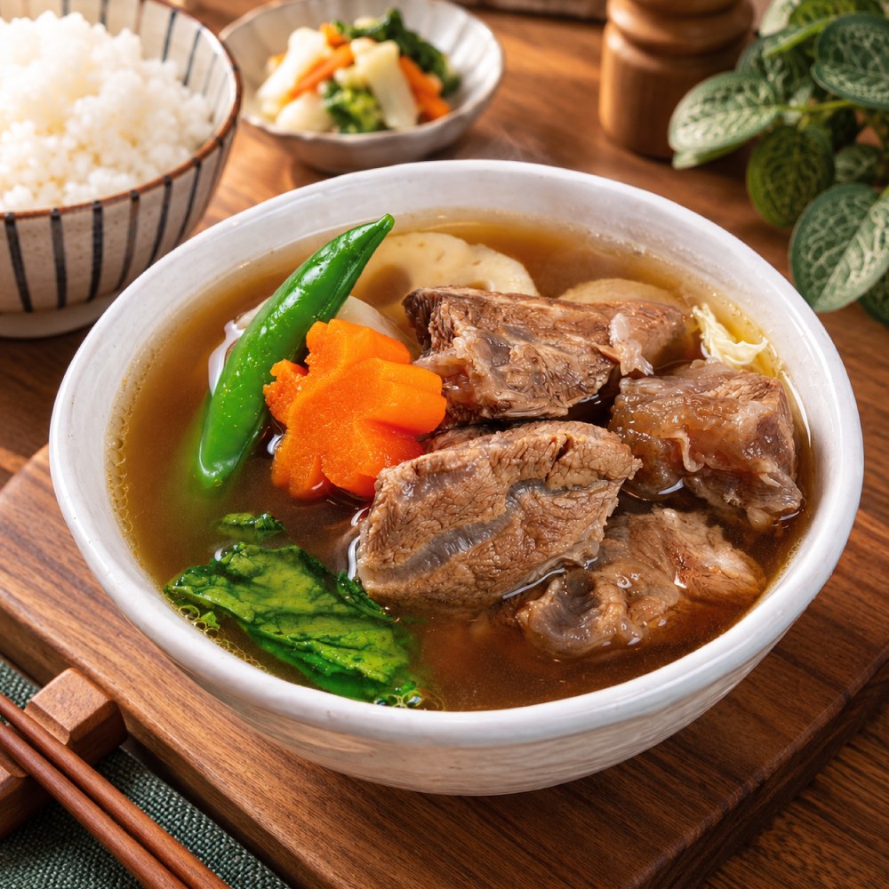 清燉蔬菜牛肉湯