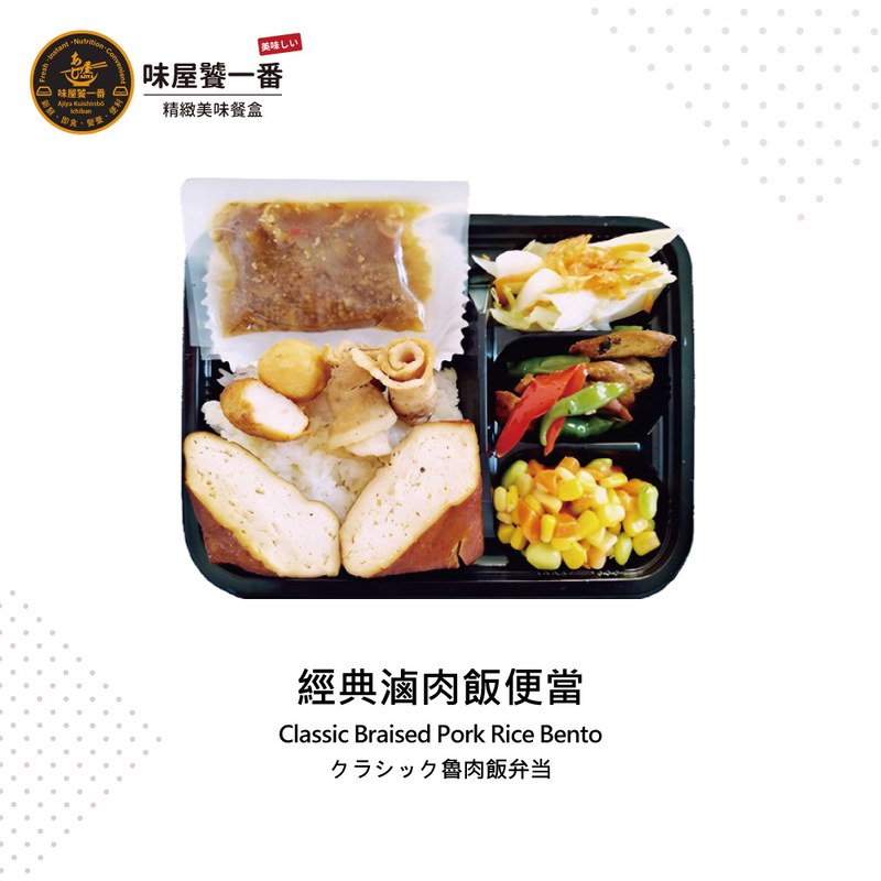 經典滷肉飯便當